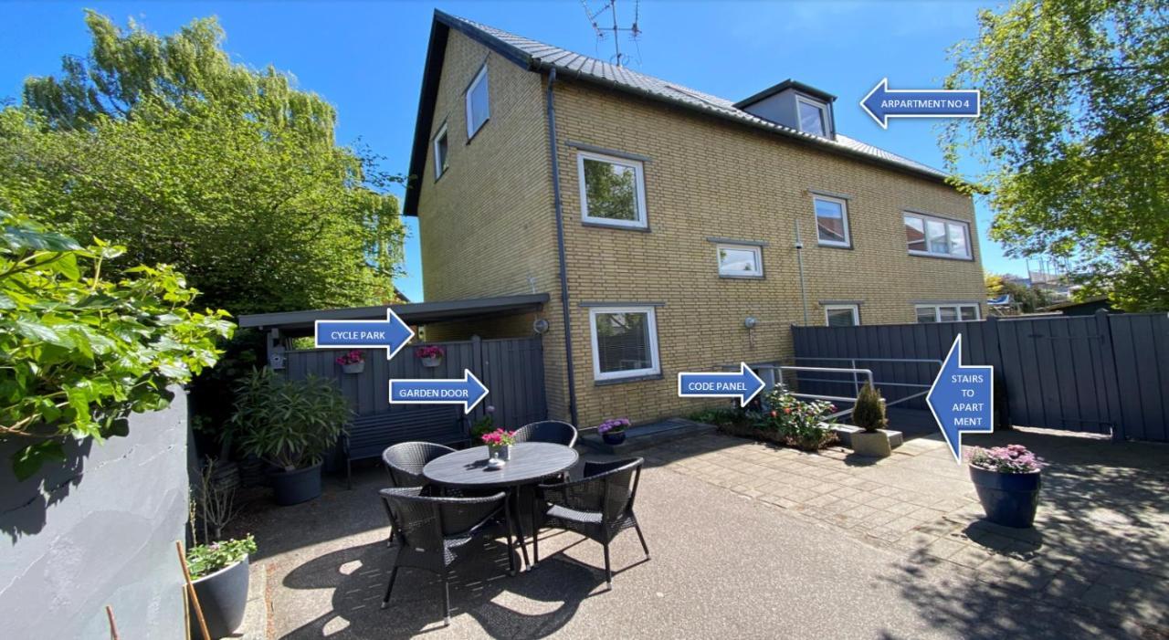 Lovely Top Floor Apart Copenhagen Near Airport, Metro And The Beach Exterior foto